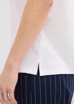 Femme bonprix T-Shirts & Tops|T-shirt à bordure satinée