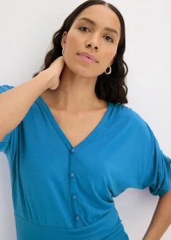 Femme bonprix T-Shirts & Tops|T-shirt à boutons décoratifs