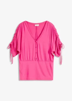 bonprix T-shirt à boutons décoratifs|Femme T-Shirts & Tops