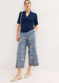 bonprix T-shirt à col calice|Femme T-Shirts & Tops