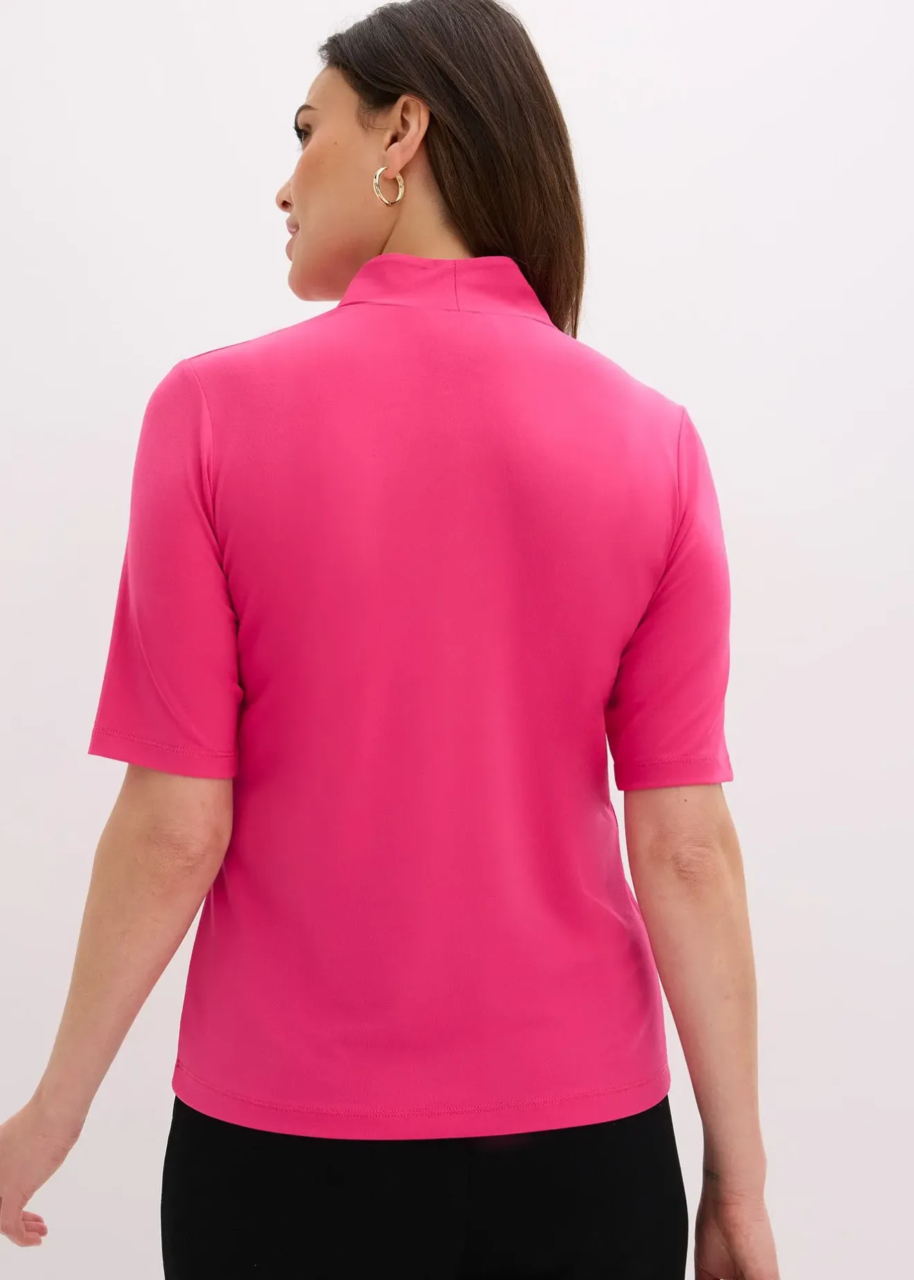 Femme bonprix T-Shirts & Tops|T-shirt à col calice