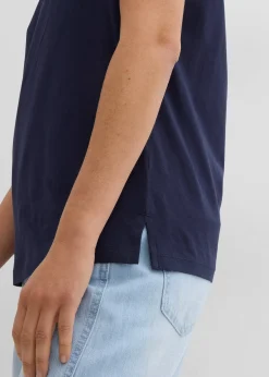 bonprix T-shirt à col polo ouvert|Femme T-Shirts & Tops