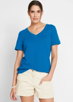 Femme bonprix Basiques|T-Shirts & Tops|T-shirt 100% coton