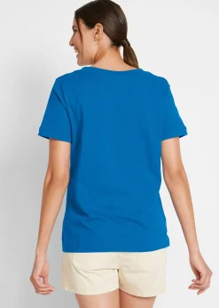 Femme bonprix Basiques|T-Shirts & Tops|T-shirt 100% coton