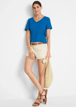 Femme bonprix Basiques|T-Shirts & Tops|T-shirt 100% coton