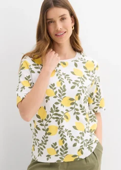 bonprix T-shirt 100% coton|Femme T-Shirts & Tops