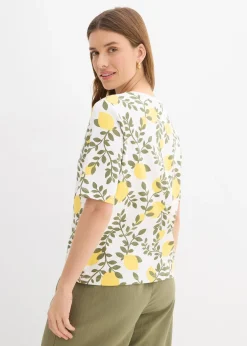 bonprix T-shirt 100% coton|Femme T-Shirts & Tops