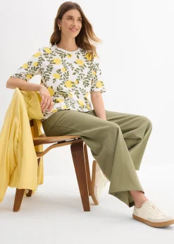 bonprix T-shirt 100% coton|Femme T-Shirts & Tops