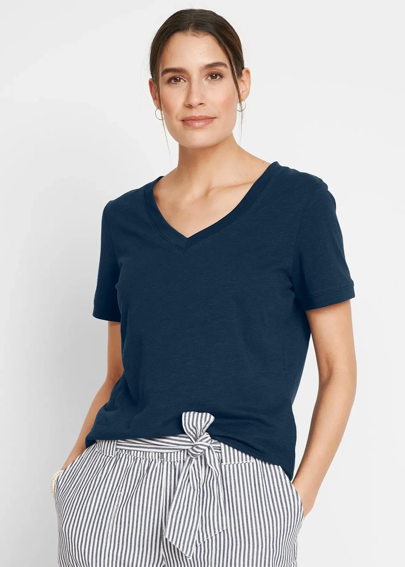 Femme bonprix Basiques|T-Shirts & Tops|T-shirt 100% coton
