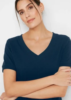 Femme bonprix Basiques|T-Shirts & Tops|T-shirt 100% coton