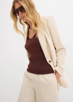 Femme bonprix Basiques|T-Shirts & Tops|T-shirt 100% coton