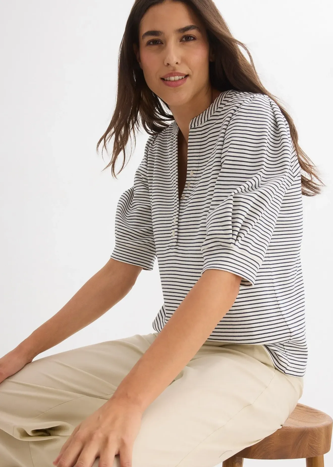 bonprix T-shirt 100% coton|Femme T-Shirts & Tops