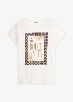 Femme bonprix T-Shirts & Tops|T-shirt 100% coton