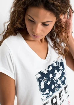 Femme bonprix T-Shirts & Tops|T-shirt 100% coton