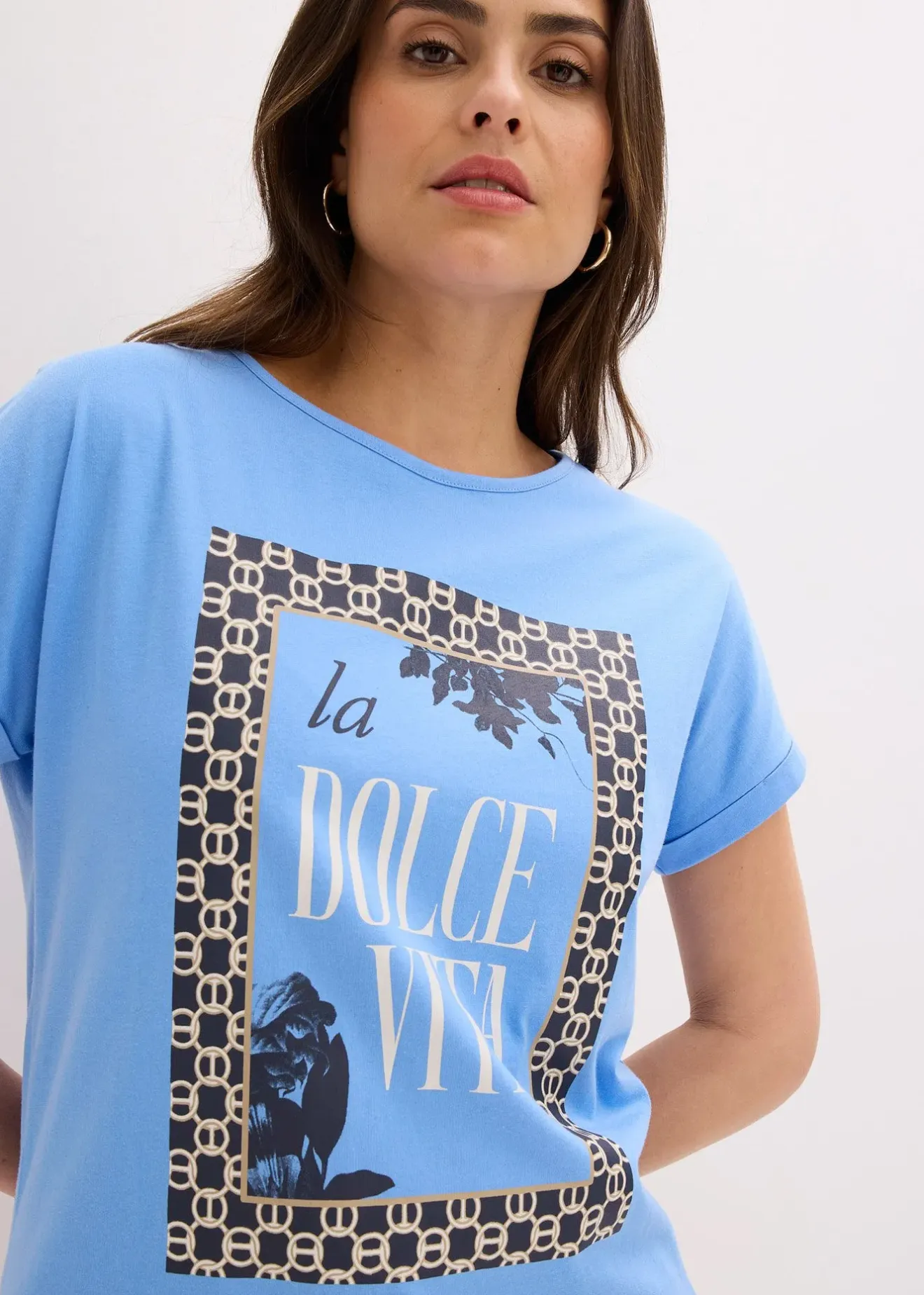 bonprix T-shirt 100% coton|Femme T-Shirts & Tops