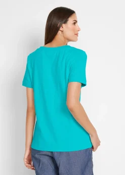 bonprix T-shirt 100% coton|Femme Basiques|T-Shirts & Tops