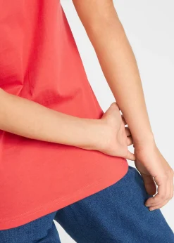 Femme bonprix Basiques|T-Shirts & Tops|T-shirt 100% coton