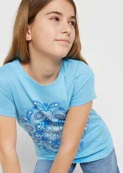 bonprix T-shirt 100% coton|Enfant Vêtements Enfant|Filles 9-16 Ans·T-Shirts & Chemisiers