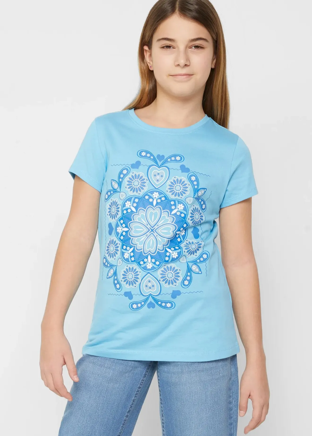 bonprix T-shirt 100% coton|Enfant Vêtements Enfant|Filles 9-16 Ans·T-Shirts & Chemisiers