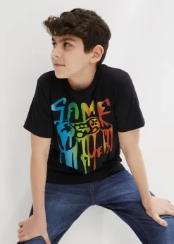 bonprix T-shirt 100% coton|Enfant Vêtements Enfant|Garçons 9-16 Ans·T-Shirts