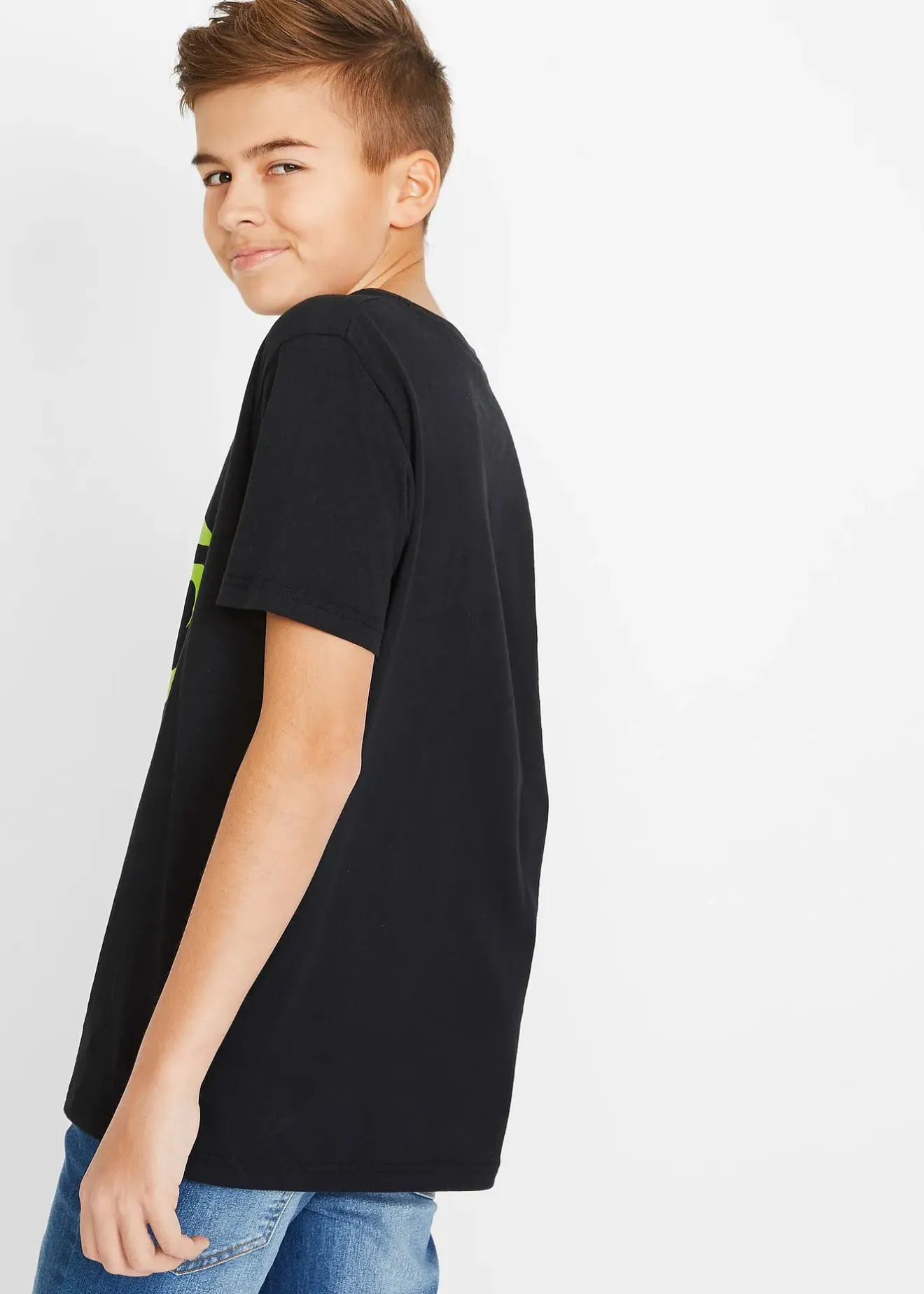 bonprix T-shirt 100% coton|Enfant Vêtements Enfant|Garçons 9-16 Ans·T-Shirts