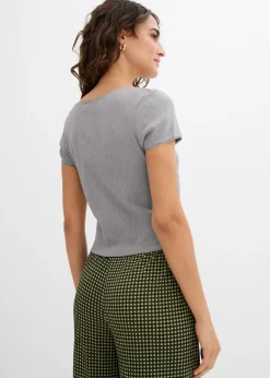 bonprix T-shirt 100% coton|Femme T-Shirts & Tops