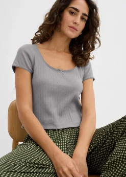 bonprix T-shirt 100% coton|Femme T-Shirts & Tops