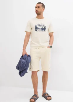 Homme bonprix Vêtements De Sport|T-Shirts & Polos|T-shirt 100% coton