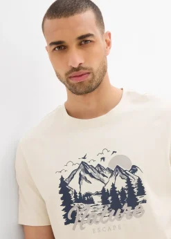 Homme bonprix Vêtements De Sport|T-Shirts & Polos|T-shirt 100% coton