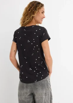 bonprix T-shirt 100% coton|Femme T-Shirts & Tops