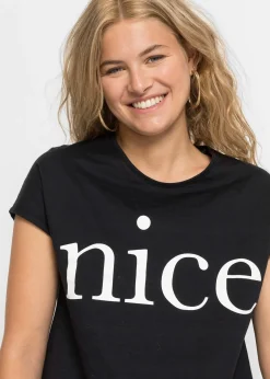 Femme bonprix T-Shirts & Tops|T-shirt 100% coton