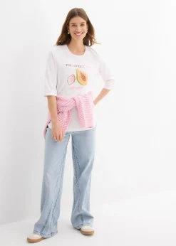 Femme bonprix T-Shirts & Tops|T-shirt 100% coton