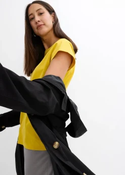 Femme bonprix Basiques|T-Shirts & Tops|T-shirt 100% coton