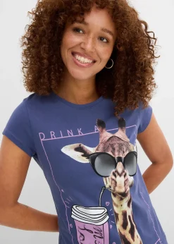 bonprix T-shirt 100% coton|Femme T-Shirts & Tops