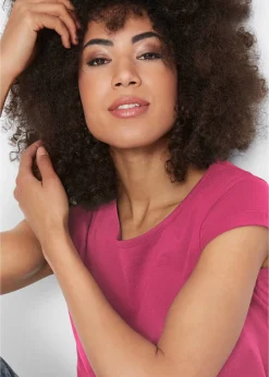 bonprix T-shirt 100% coton|Femme Basiques|T-Shirts & Tops