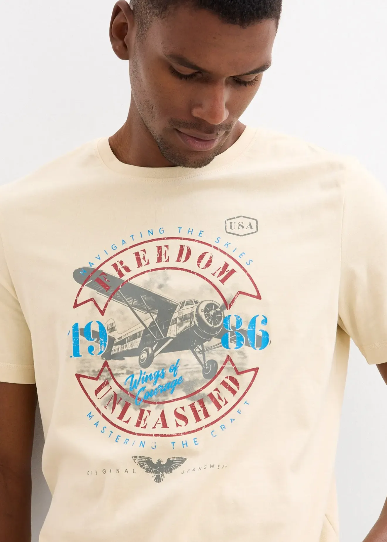 bonprix T-shirt 100% coton|Homme T-Shirts & Polos