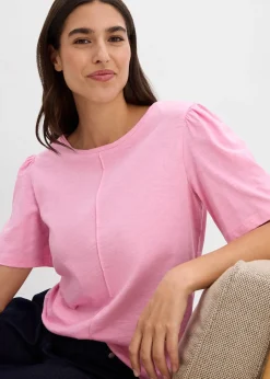 bonprix T-shirt 100% coton|Femme T-Shirts & Tops