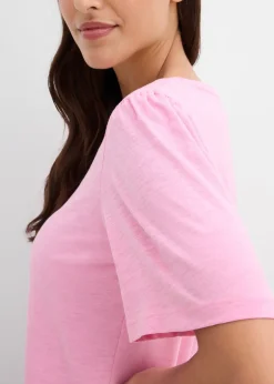 bonprix T-shirt 100% coton|Femme T-Shirts & Tops