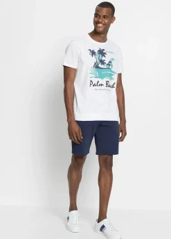 bonprix T-shirt 100% coton|Homme Mode Plage|T-Shirts & Polos