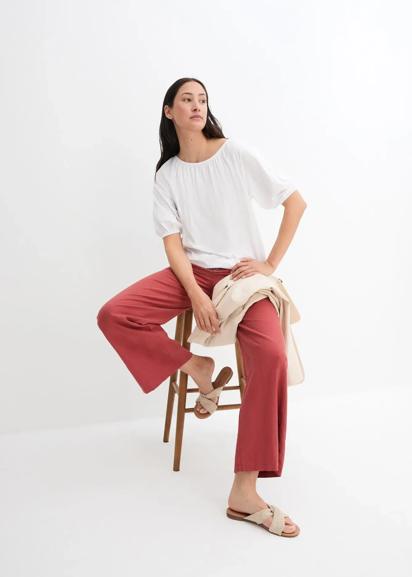 bonprix T-shirt 100% coton|Femme T-Shirts & Tops