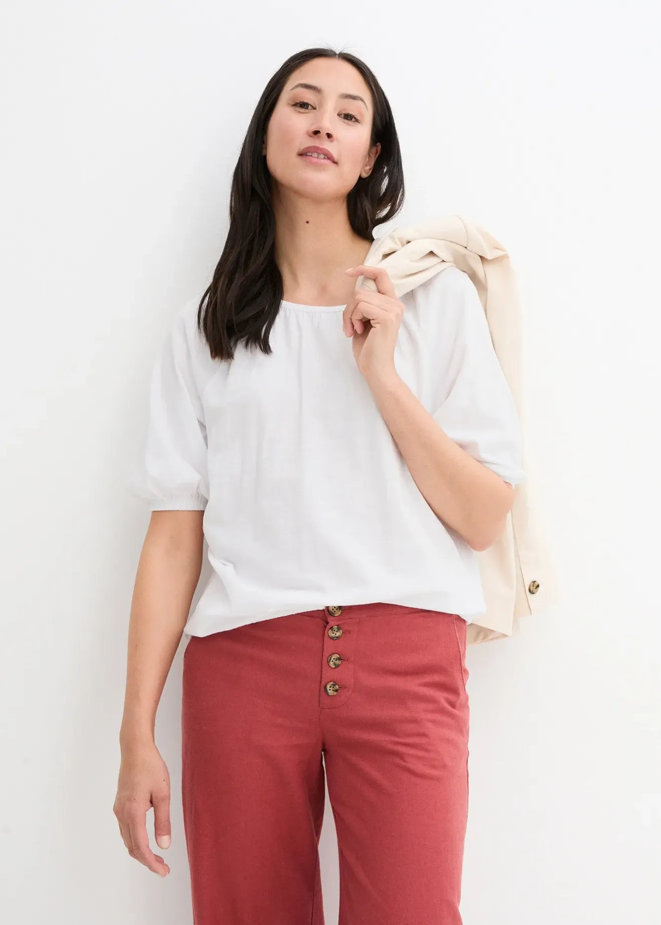 bonprix T-shirt 100% coton|Femme T-Shirts & Tops