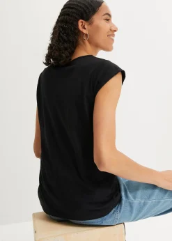 Femme bonprix Basiques|T-Shirts & Tops|T-shirt 100% coton