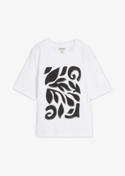 bonprix T-shirt 100% coton|Femme Basiques|T-Shirts & Tops