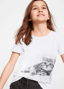 Enfant bonprix Vêtements Enfant|Filles 2-8 Ans·T-Shirts & Chemisiers|T-shirt 100% coton