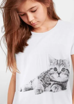 Enfant bonprix Vêtements Enfant|Filles 2-8 Ans·T-Shirts & Chemisiers|T-shirt 100% coton