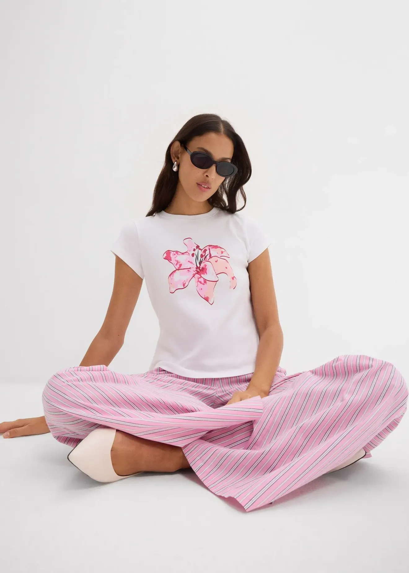 Femme bonprix T-Shirts & Tops|T-shirt 100% coton