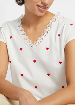 Femme bonprix T-Shirts & Tops|T-shirt 100% coton