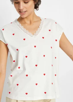 Femme bonprix T-Shirts & Tops|T-shirt 100% coton