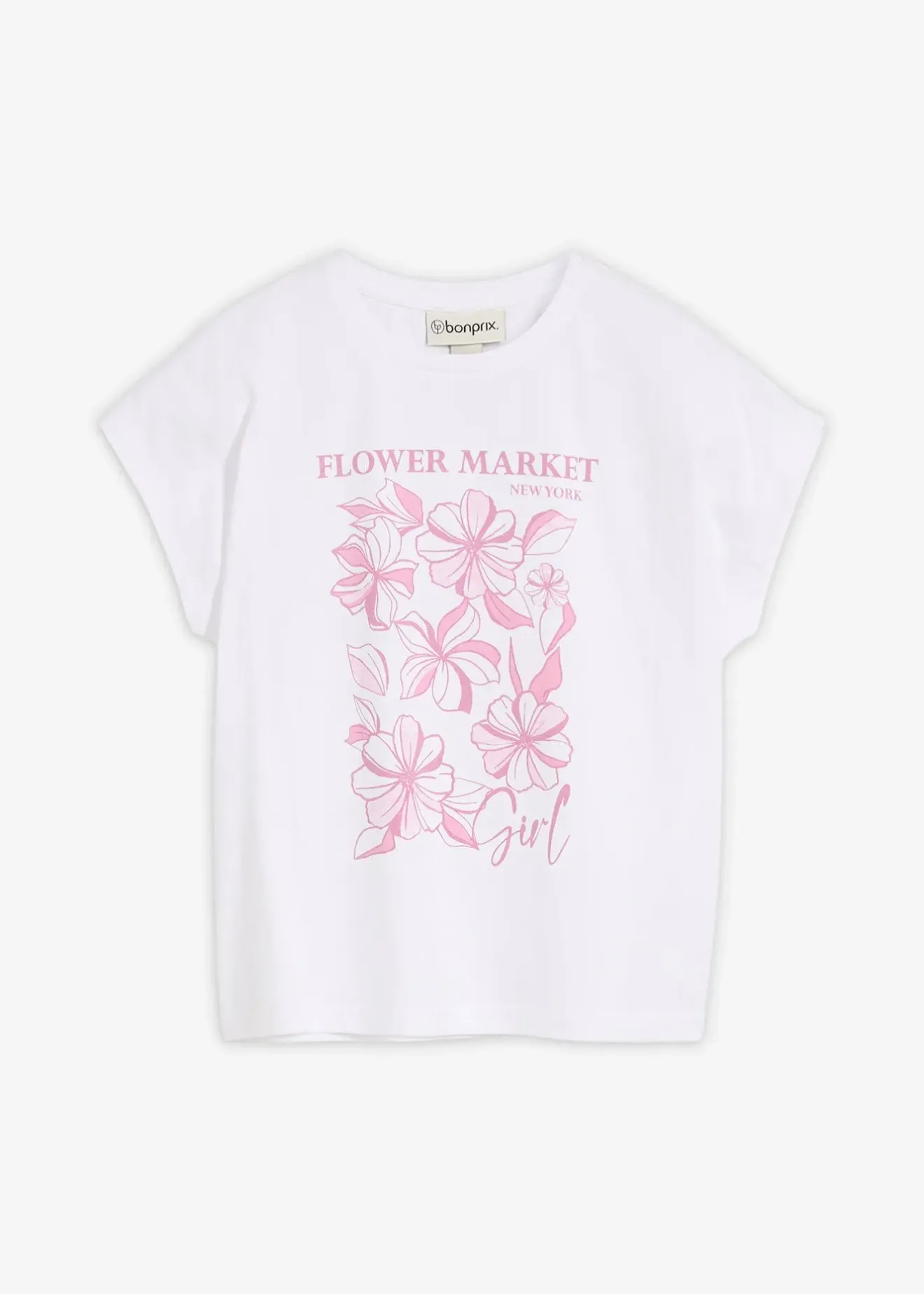 Enfant bonprix Vêtements Enfant|Filles 9-16 Ans·T-Shirts & Chemisiers|T-shirt 100% coton