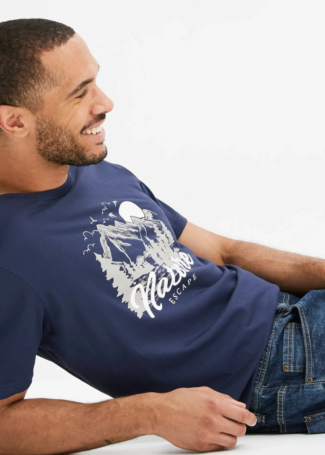 bonprix T-shirt 100% coton|Homme Vêtements De Sport|T-Shirts & Polos